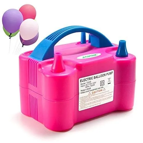 1599 Portable Dual Nozzle Electric Balloon Blower Pump Inflator