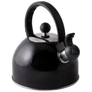 1.5l Black Boil It Stainless Steel Whistling Kettle