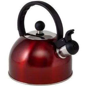 1.5l Black Boil It Stainless Steel Whistling Kettle