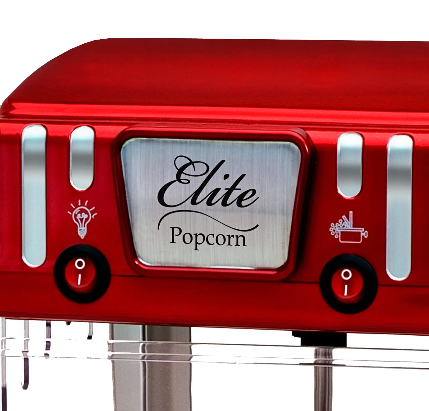 2.5oz Classic Carnival Tabletop Kettle Popcorn Popper Machine, Retro-Style