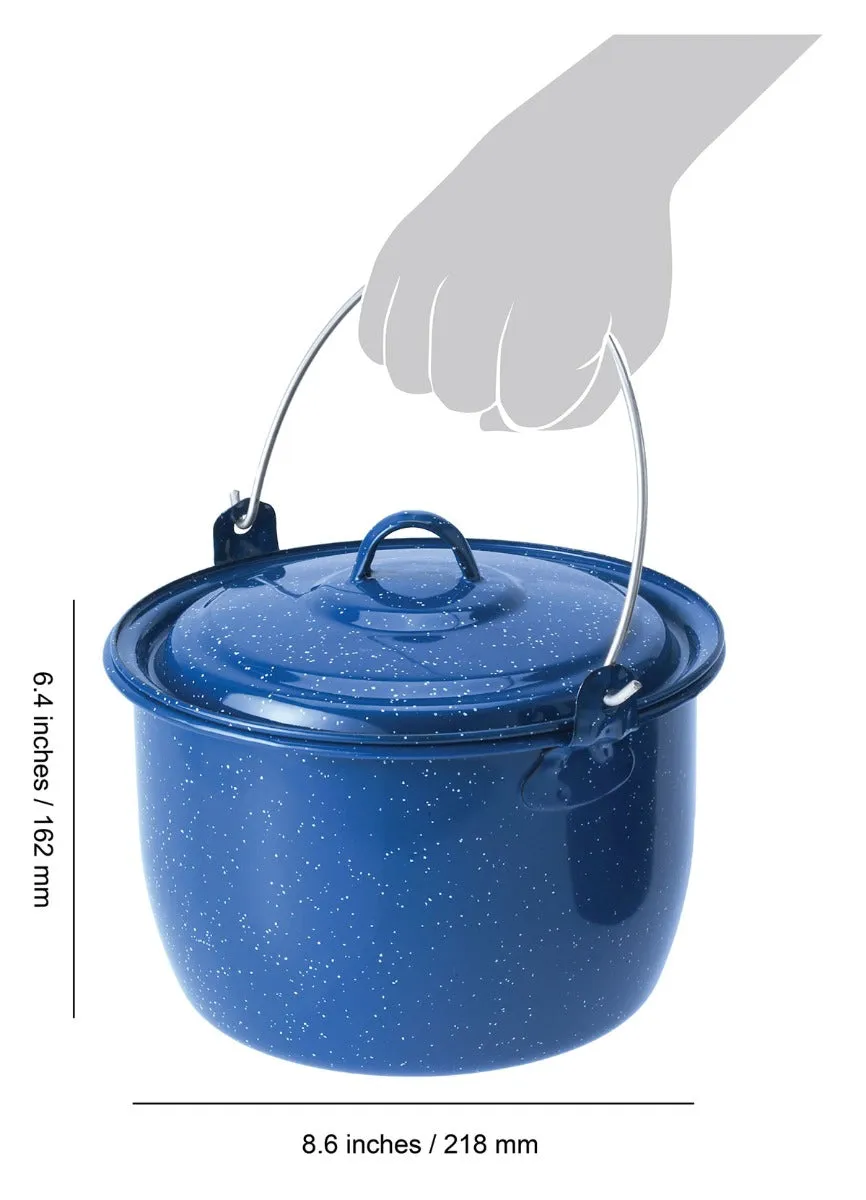 4.25 qt. Convex Kettle, Blue