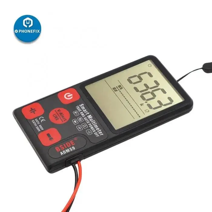 ADMS9 Portable Multimeter AC DC Voltage Meter Tester LCD Digital