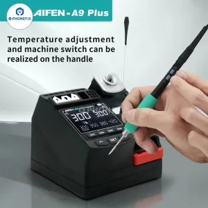 AIFEN A9 Plus Digital Display Soldering Station With T210/245/115 Handle