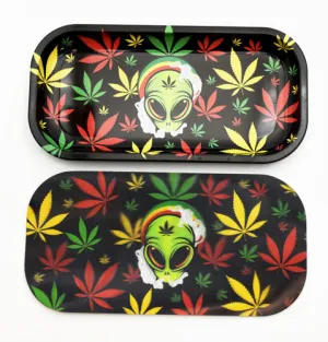 Alien Rolling Tray with Lid