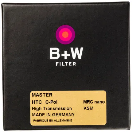 B W 95mm MASTER High Transmission Circular Polarizer MRC Nano Filter