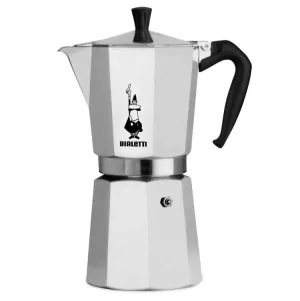 Bialetti Moka Express 9 Cup Stovetop Espresso Maker, Aluminum