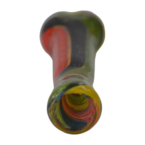 Black Sparkle Chillum Pipe