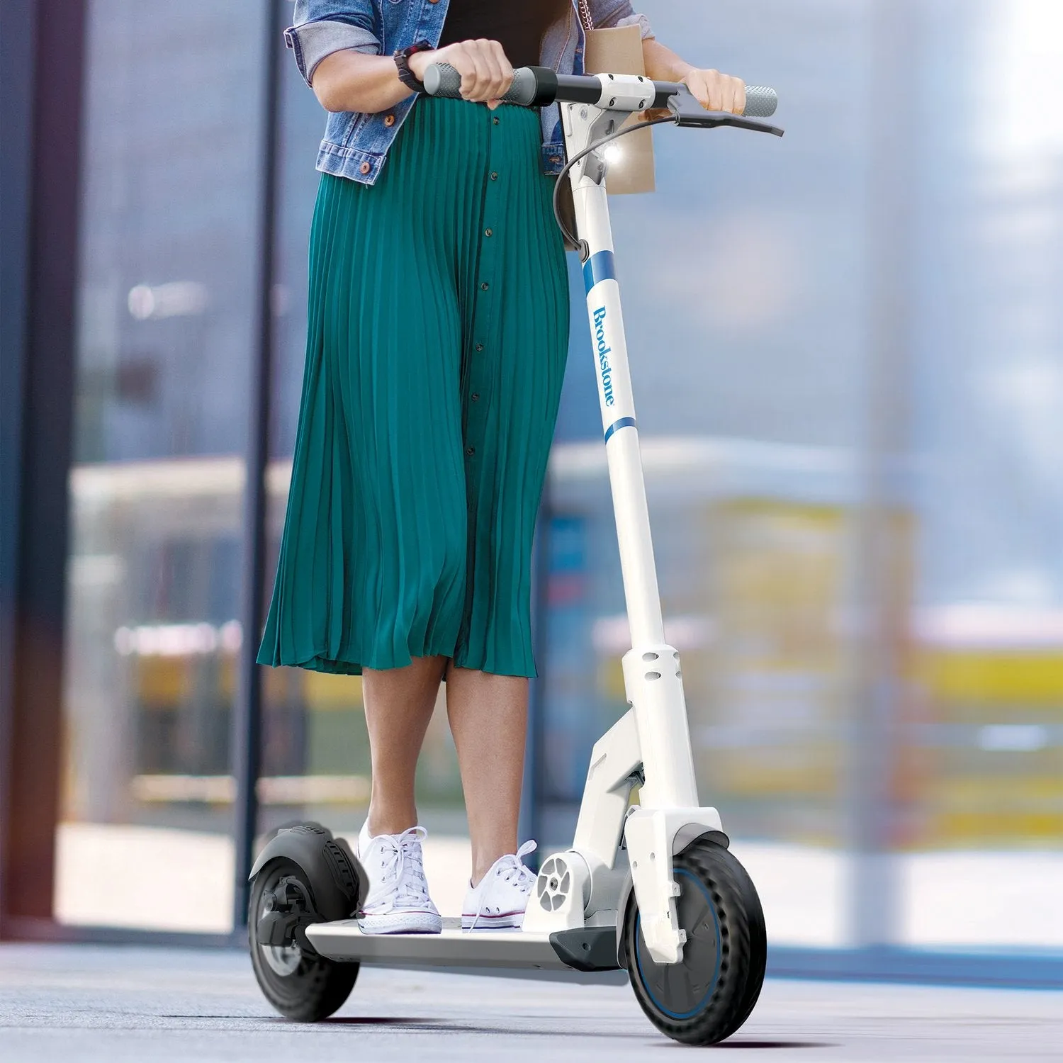 Brookstone Bluglide Pro Max 8.5 Folding Electric Scooter