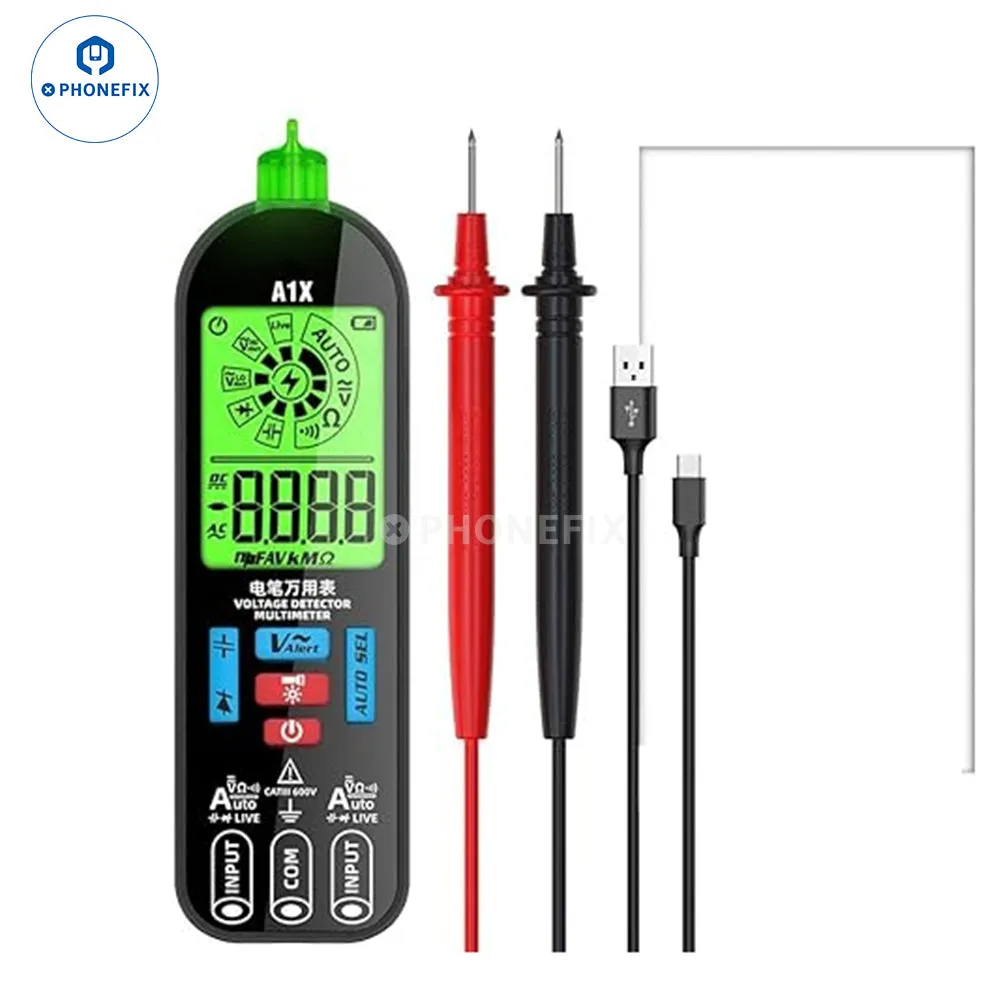 BSIDE A1X Smart Burn-proof Repairable Charging Multimeter