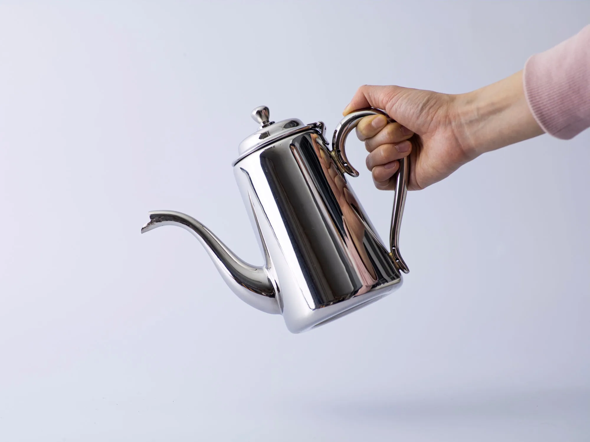 Daibo Coffee Shop: Stainless Steel Kettle