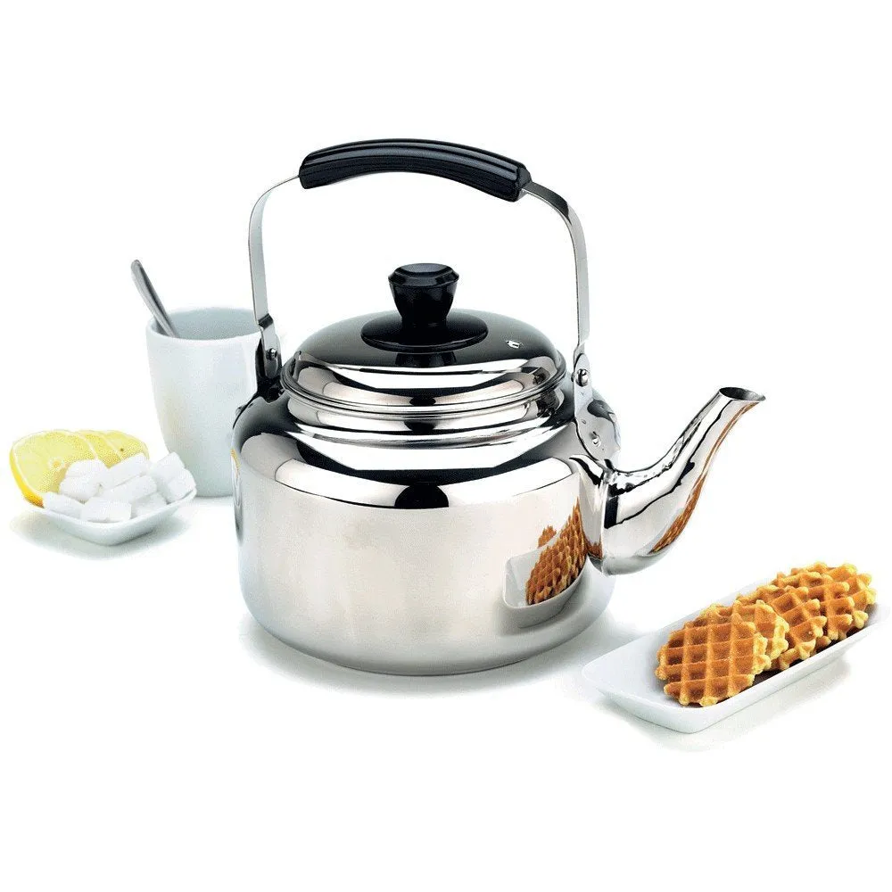 Demeyere Resto 4.2-qt Stainless Steel Tea Kettle