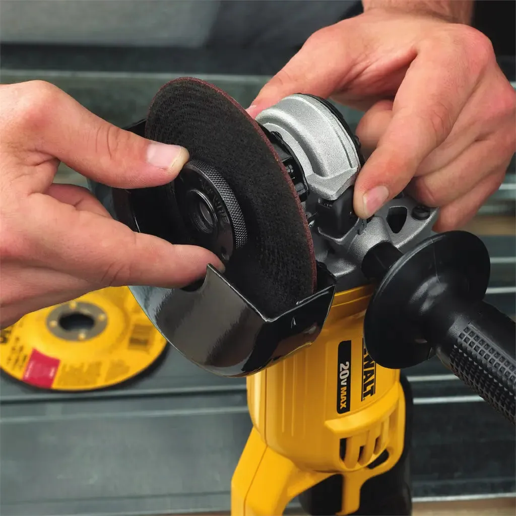 DeWalt 20V MAX* 4-1/2" x 5" Angle Grinder, (Tool Only)