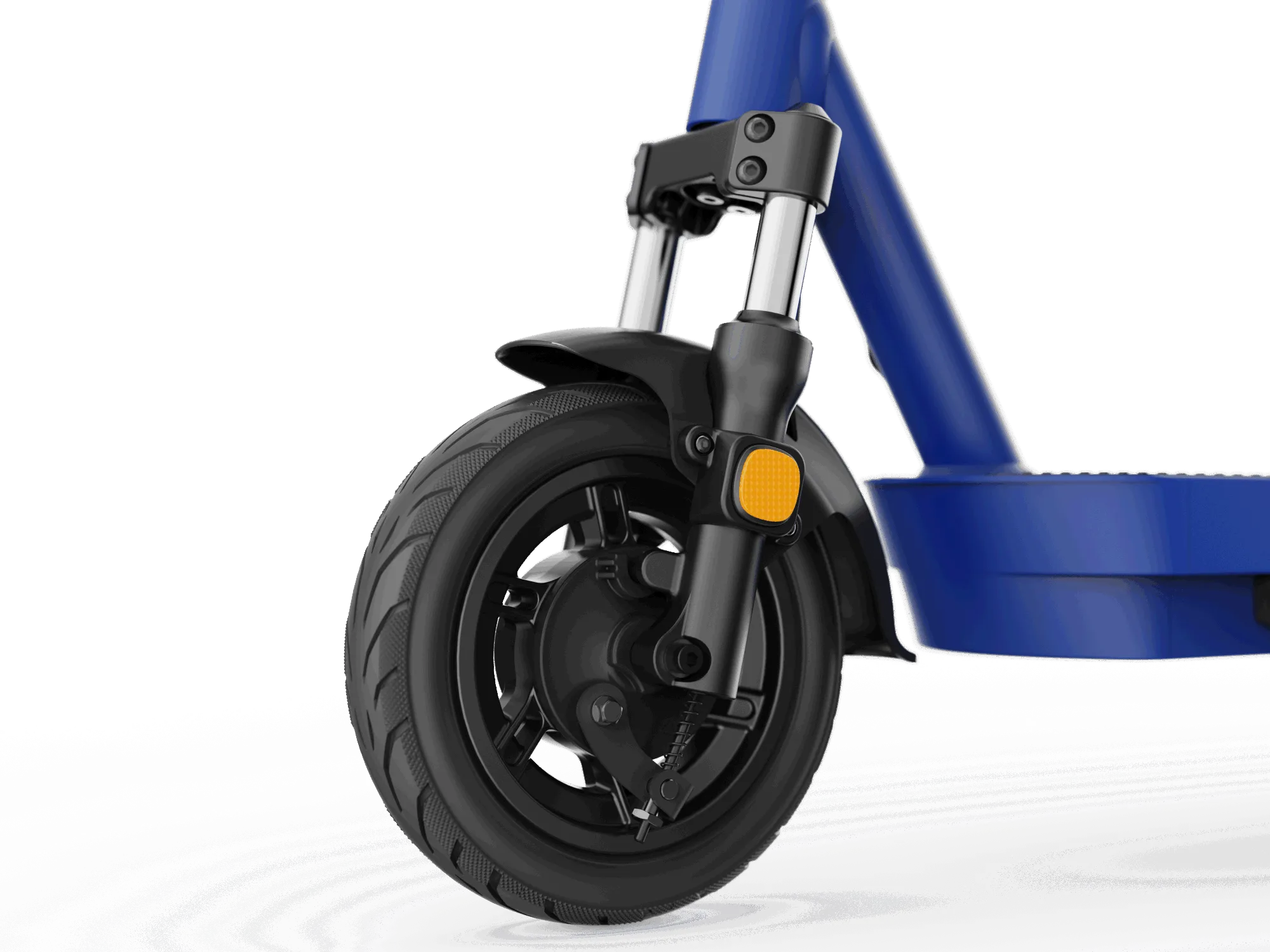 Dual-Suspension Electric Scooter w/ 43.5 Miles Max Operating Range & 24 mph Max Speed - Blue