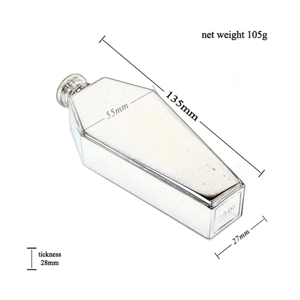 Durable Coffin Flask