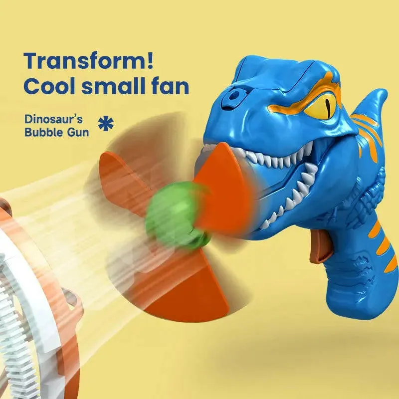 Electric Dinosaur Bubble Blower Machine