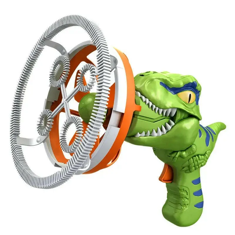 Electric Dinosaur Bubble Blower Machine