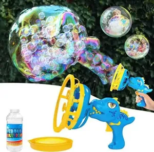 Electric Dinosaur Bubble Blower Machine