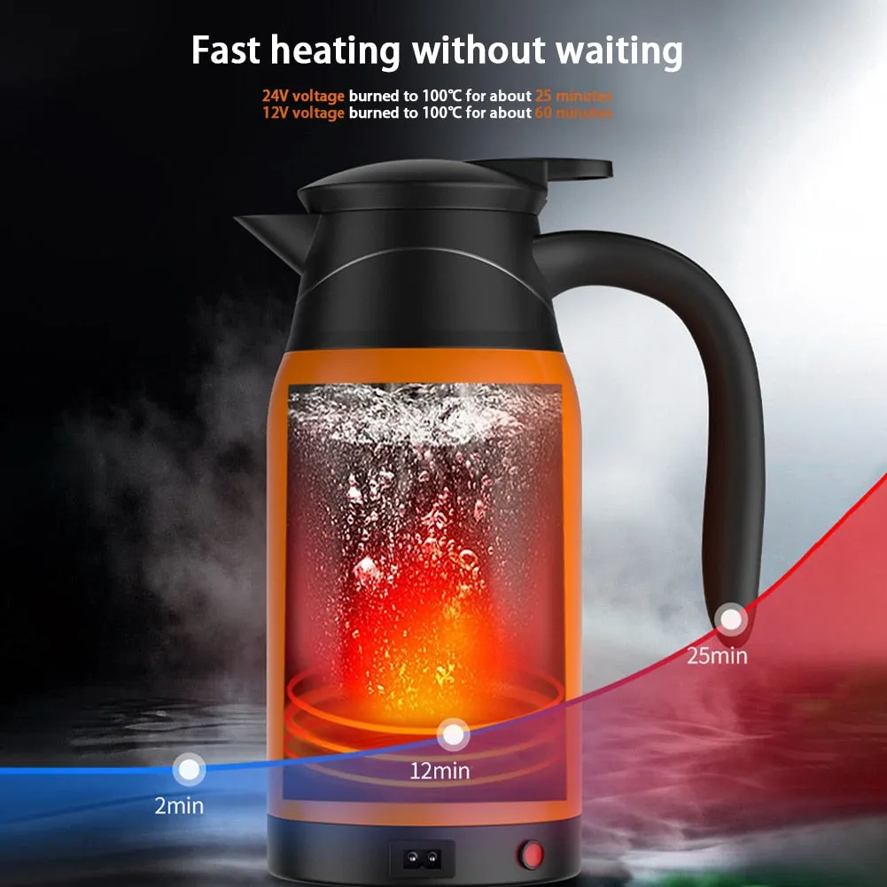 Electric Stainless Steel Travel Kettle