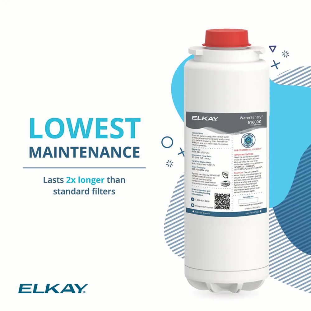 Elkay 51600C | WaterSentry High Capacity Replacement Filter