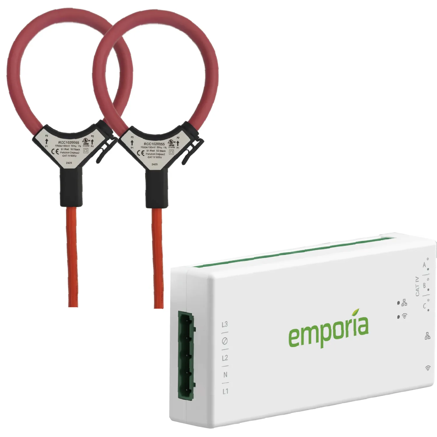 Emporia Vue 3 Home Energy Monitor with Flexible Sensors