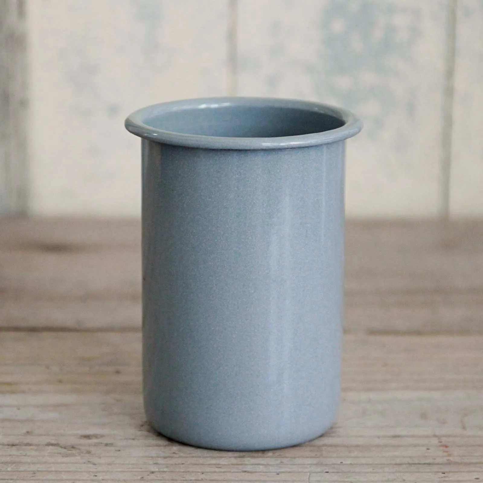 Enamel Toothbrush Holder - Grey