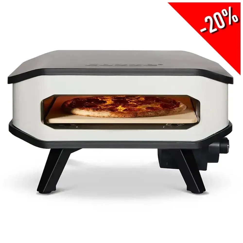 Ex Display Cozze | 13″ Electric Pizza Oven with Pizza Stone and Door