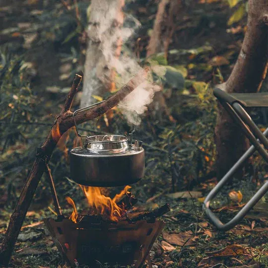 FIREMAPLE Antarcti stainless steel kettle & pot set