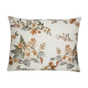 Florintine Embroidered Natural Cushion