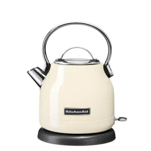 KitchenAid 1.25L Traditional Dome Kettle Almond Cream