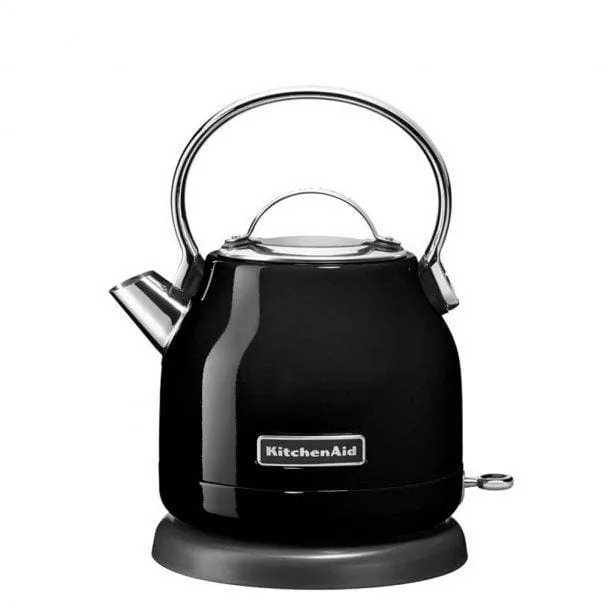 KitchenAid 1.25L Traditional Dome Kettle Onyx Black