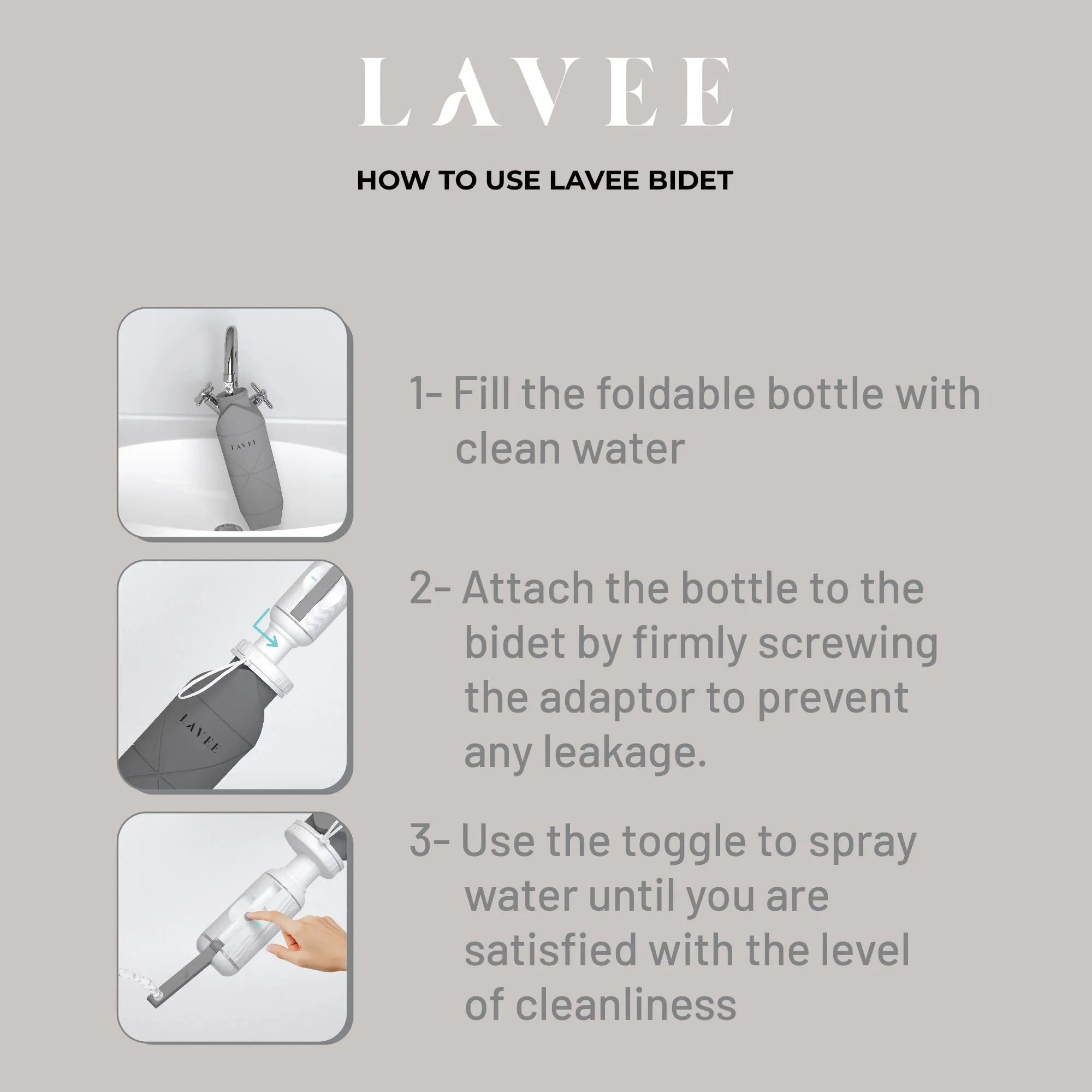 LAVEE Portable Electric Bidet