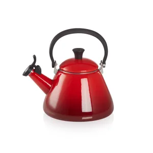 Le Creuset Kone Kettle with Fixed Whistle 1.6 litre Cerise