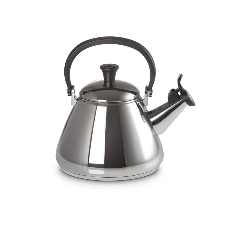 Le Creuset Kone Kettle with Fixed Whistle 1.6 litre Stainless Steel