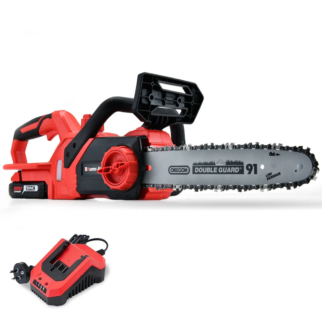 Lightweight 20V Cordless Chainsaw 10" OREGON® Auto-Lube Baumr-AG