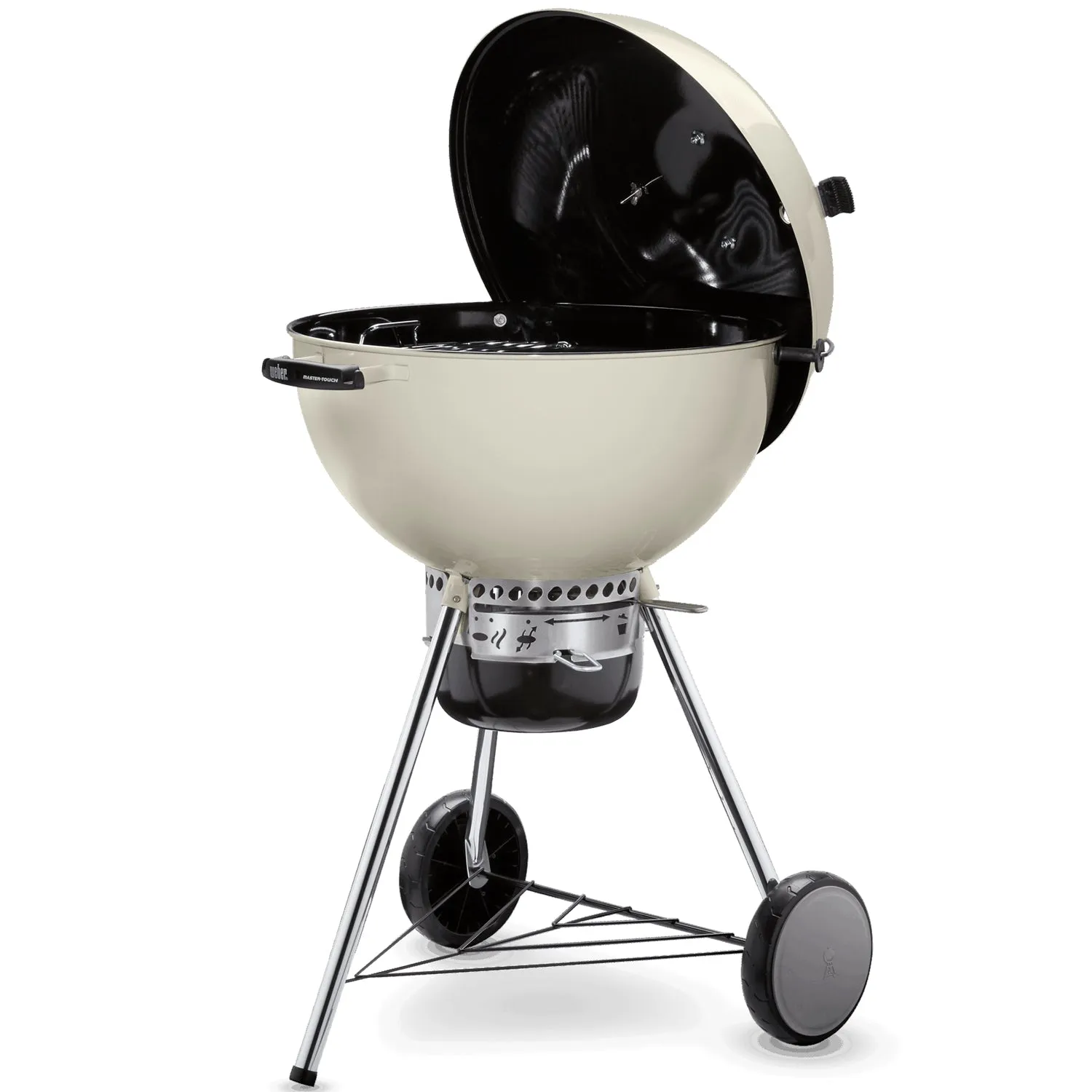 LIMITED EDITION IVORY - Weber Master Touch Plus Kettle 57cm