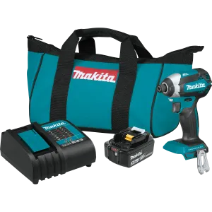 Makita XDT131 18V LXT Lithium-Ion Brushless Cordless Impact Driver Kit