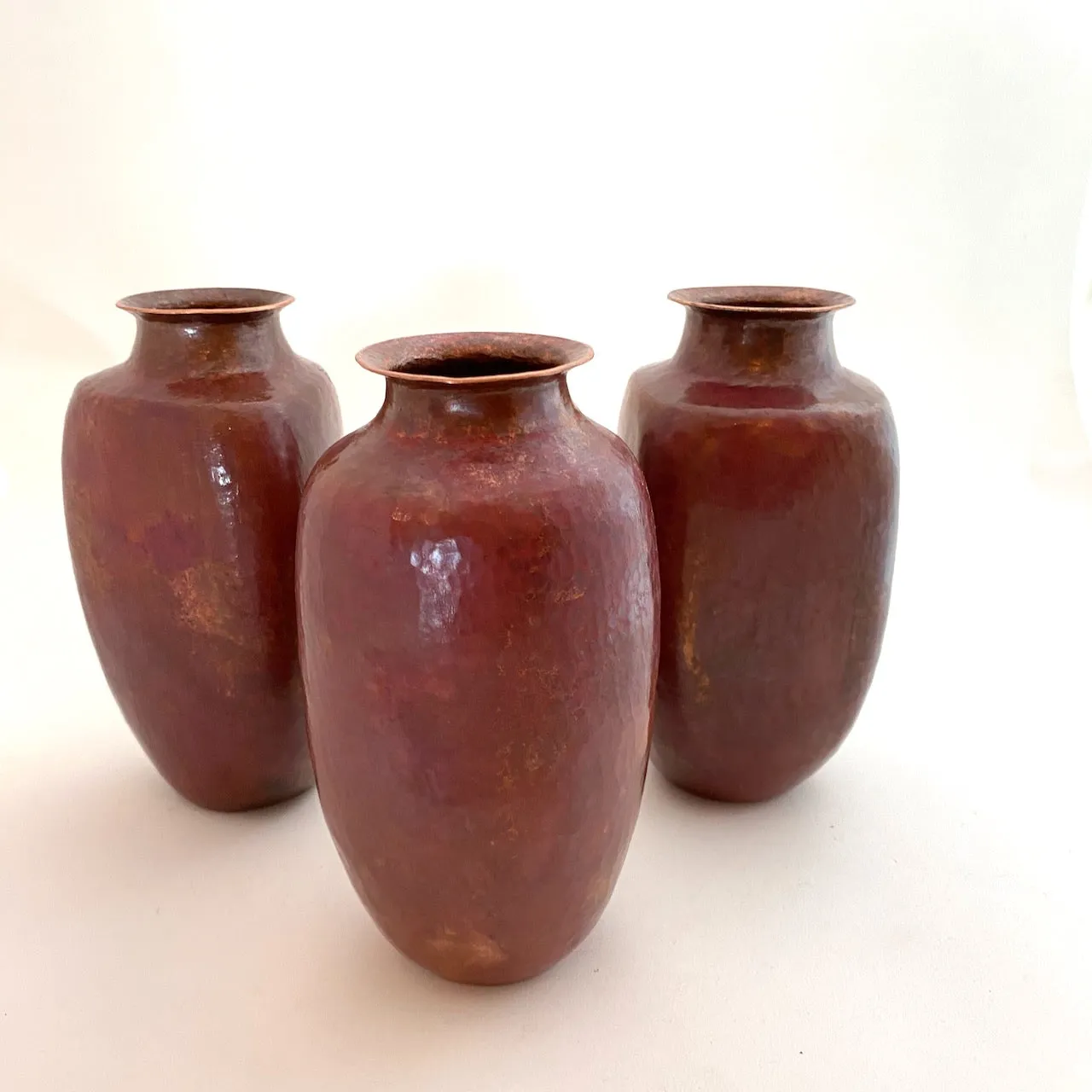 Medium Copper Vase-- Three Styles!