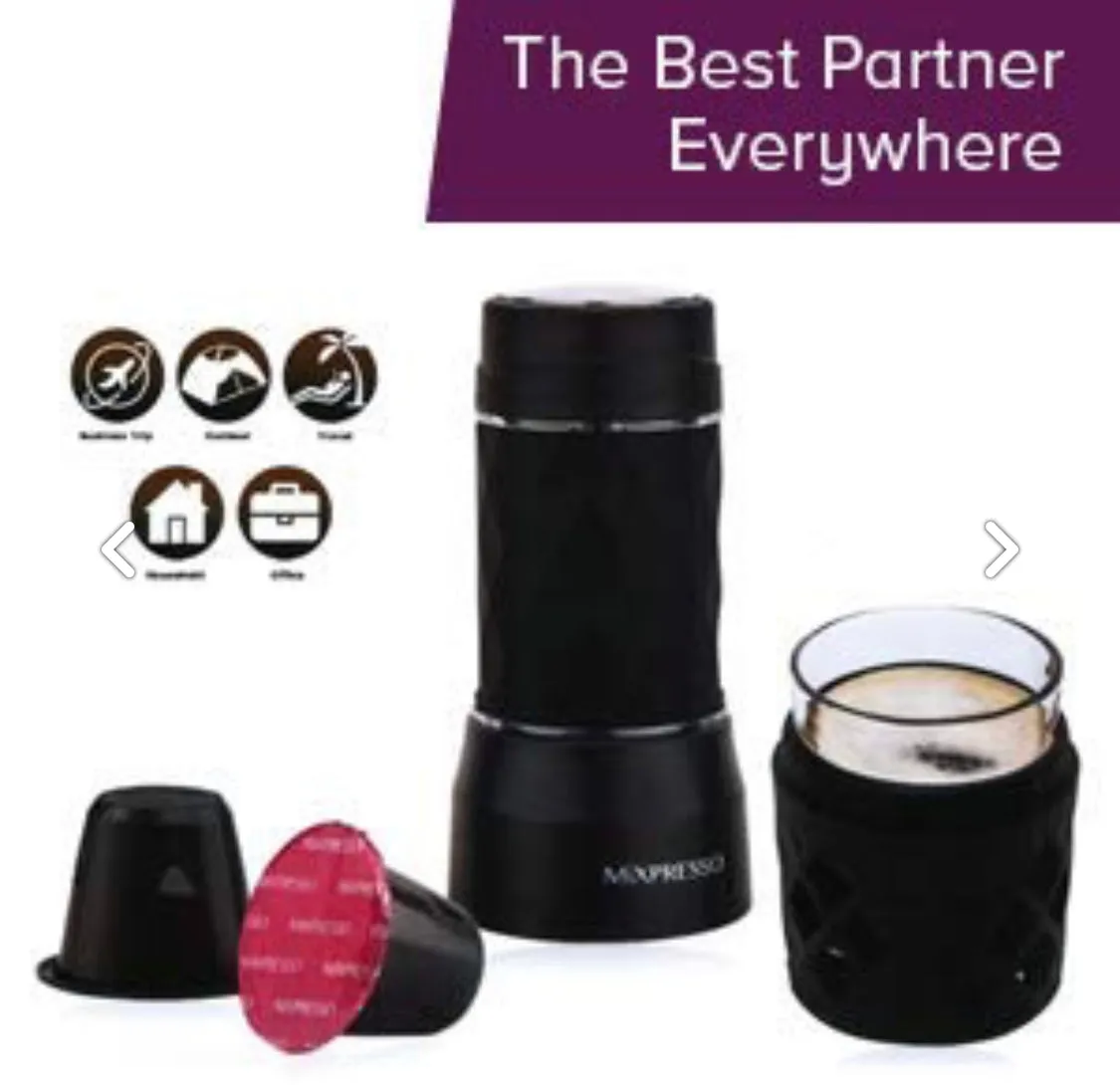 Mixpresso Manual Operated Mini Portable Espresso Maker