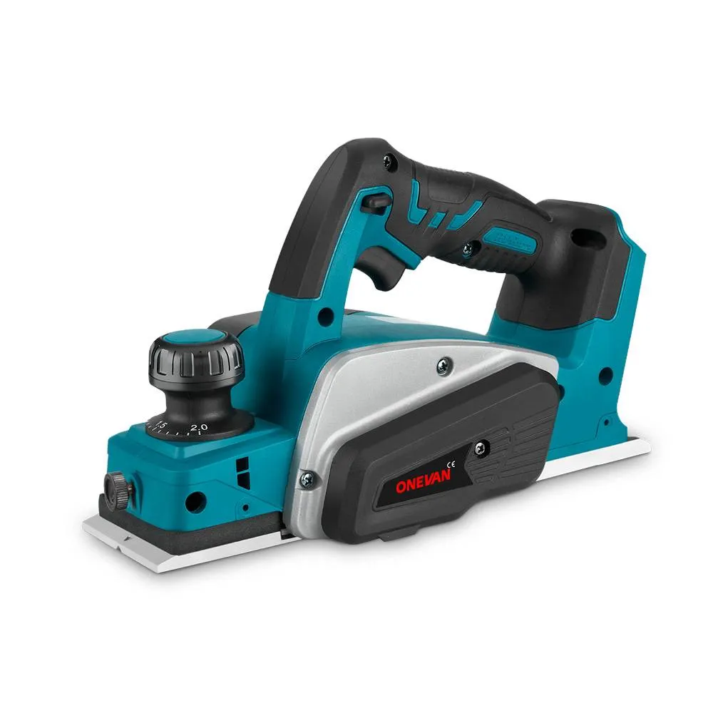 ONEVAN 2-Piece Combo Kit: 13mm Brushless Electric Drill & 18V Cordless Handheld Planer with 6.0Ah Battery