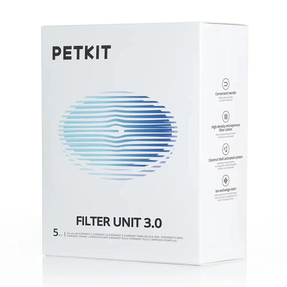 PETKIT Eversweet Drinking Fountain Filter Unit 3.0 (5 pack)