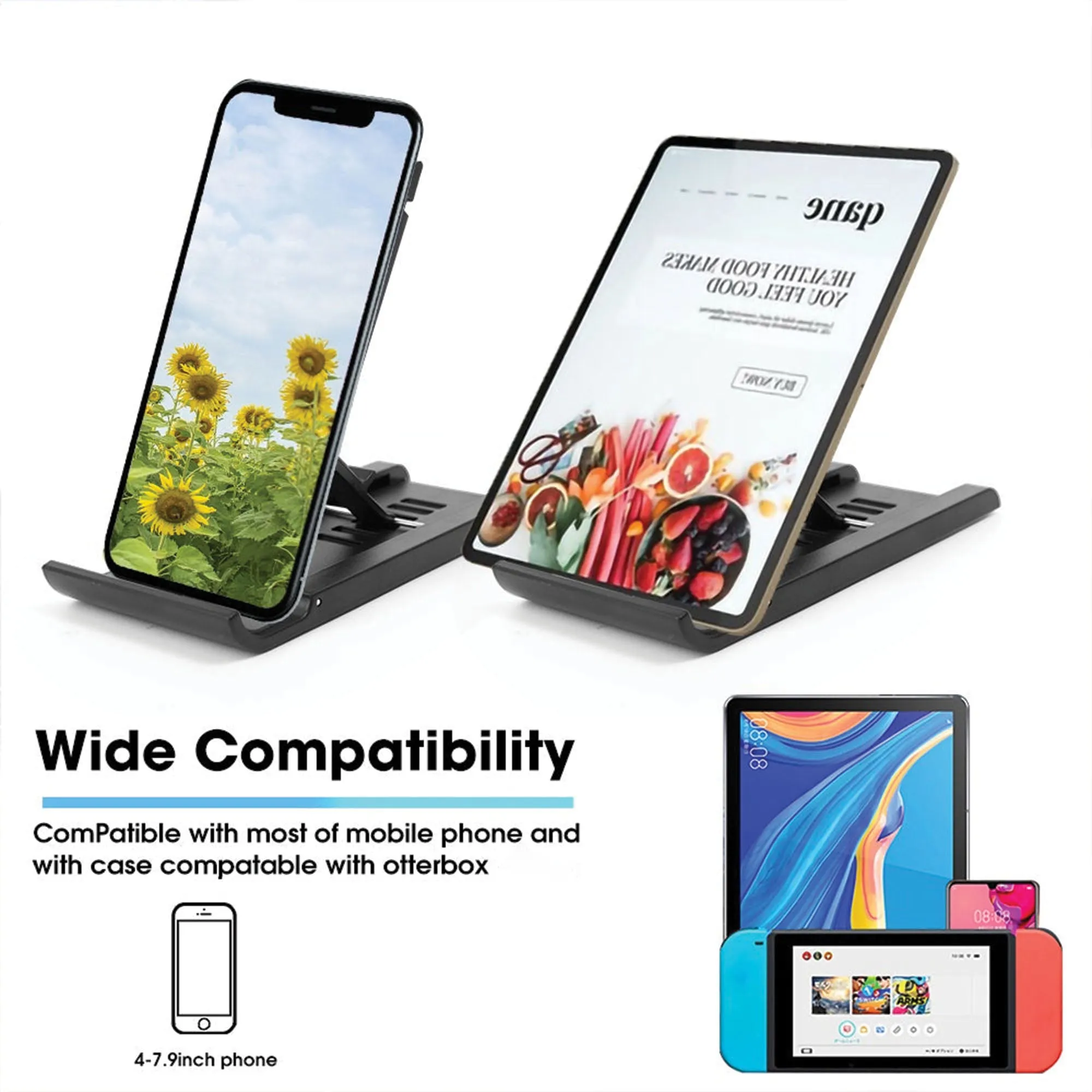 Portable and Angle Adjustable Phone Stand