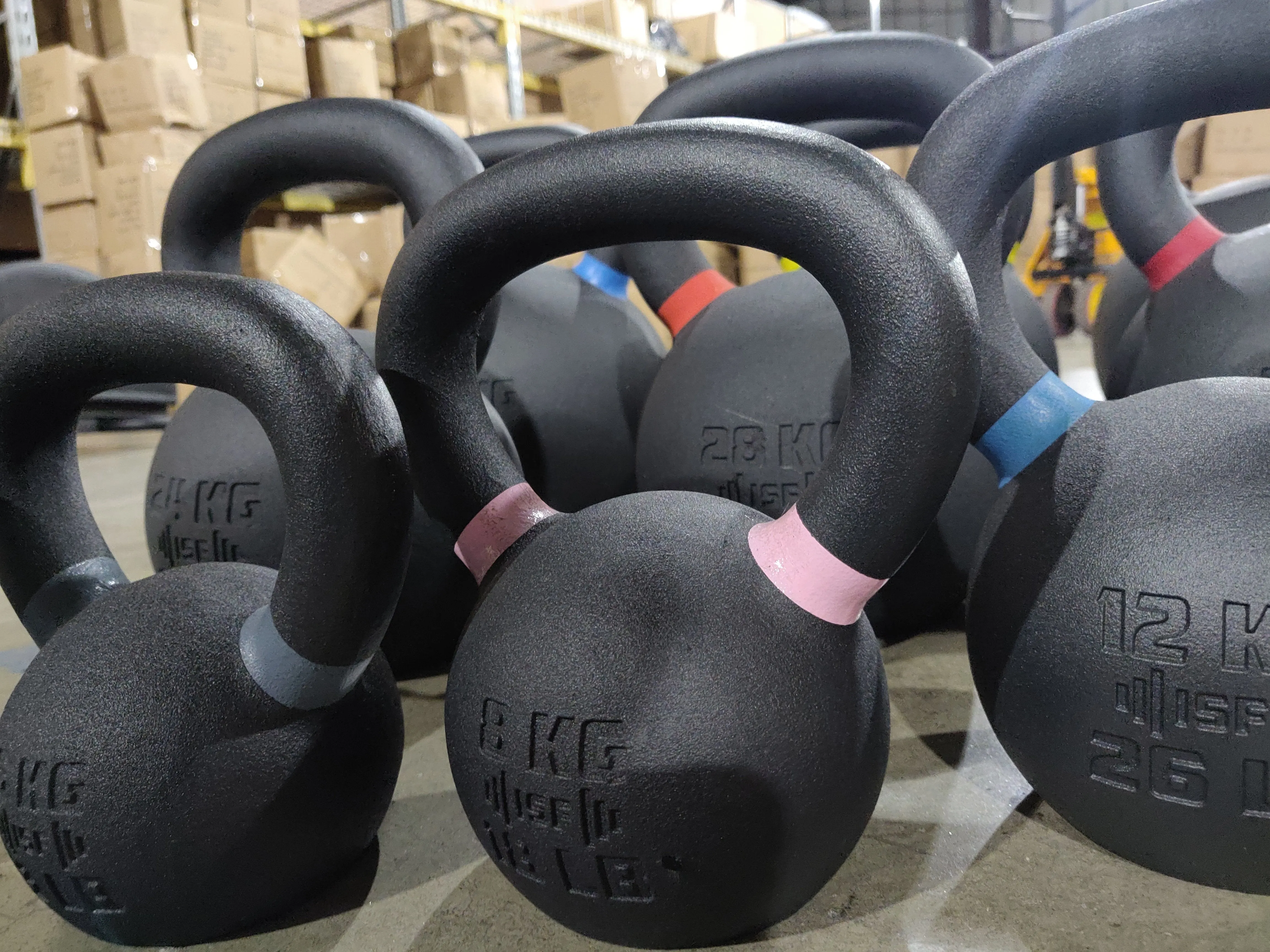 Premium ISF Kettlebells - Durable, One-Piece Cast Iron for Ultimate Workouts