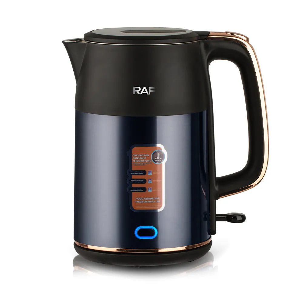 RAF Electric Kettle | 2L Capacity | 1800W | High Quality Stainless Steel