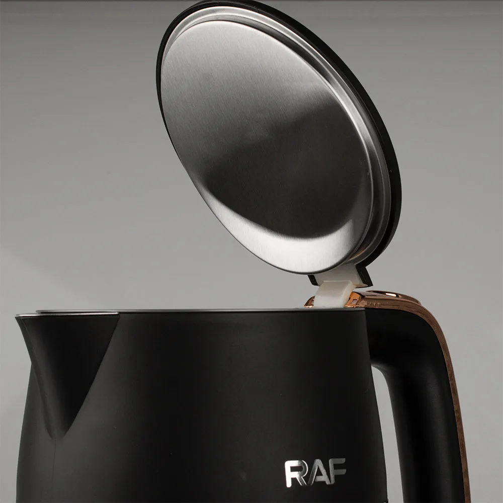 RAF Electric Kettle | 2L Capacity | 1800W | High Quality Stainless Steel