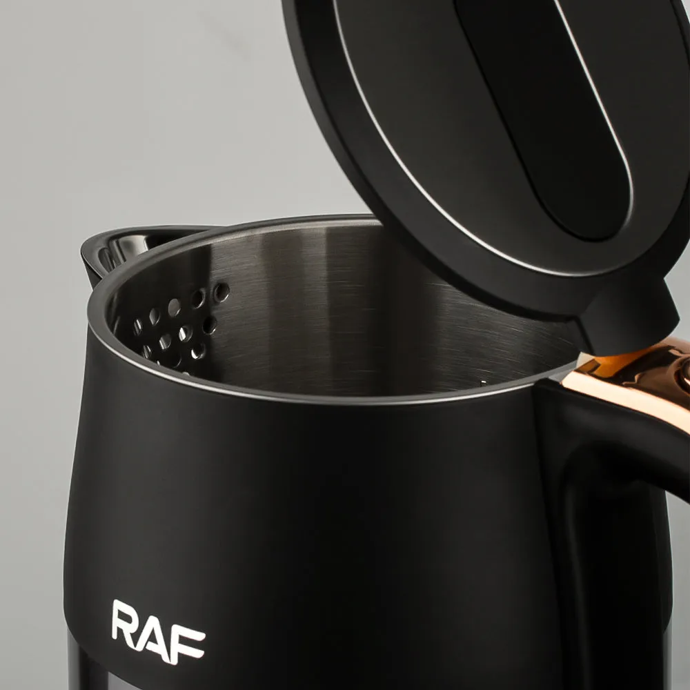 RAF Electric Kettle | 2L Capacity | 1800W | High Quality Stainless Steel