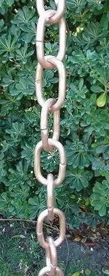 Rain Chain Traditional Large Link- Copper