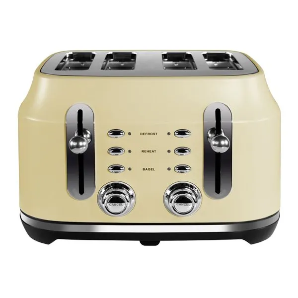 Rangemaster RMCL4S201CM Classic 4 Slice Toaster - Cream