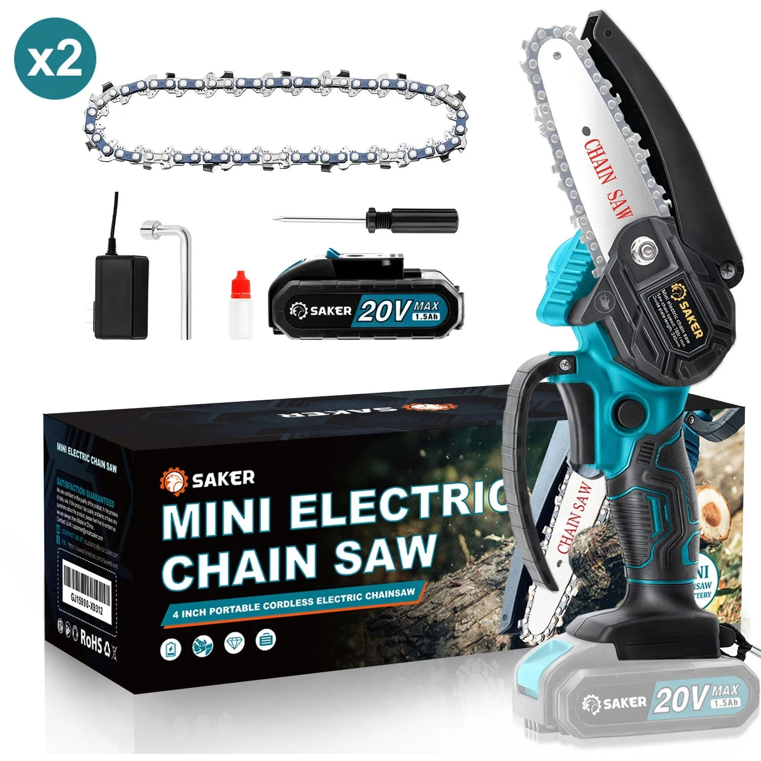 Saker Mini Chainsaw