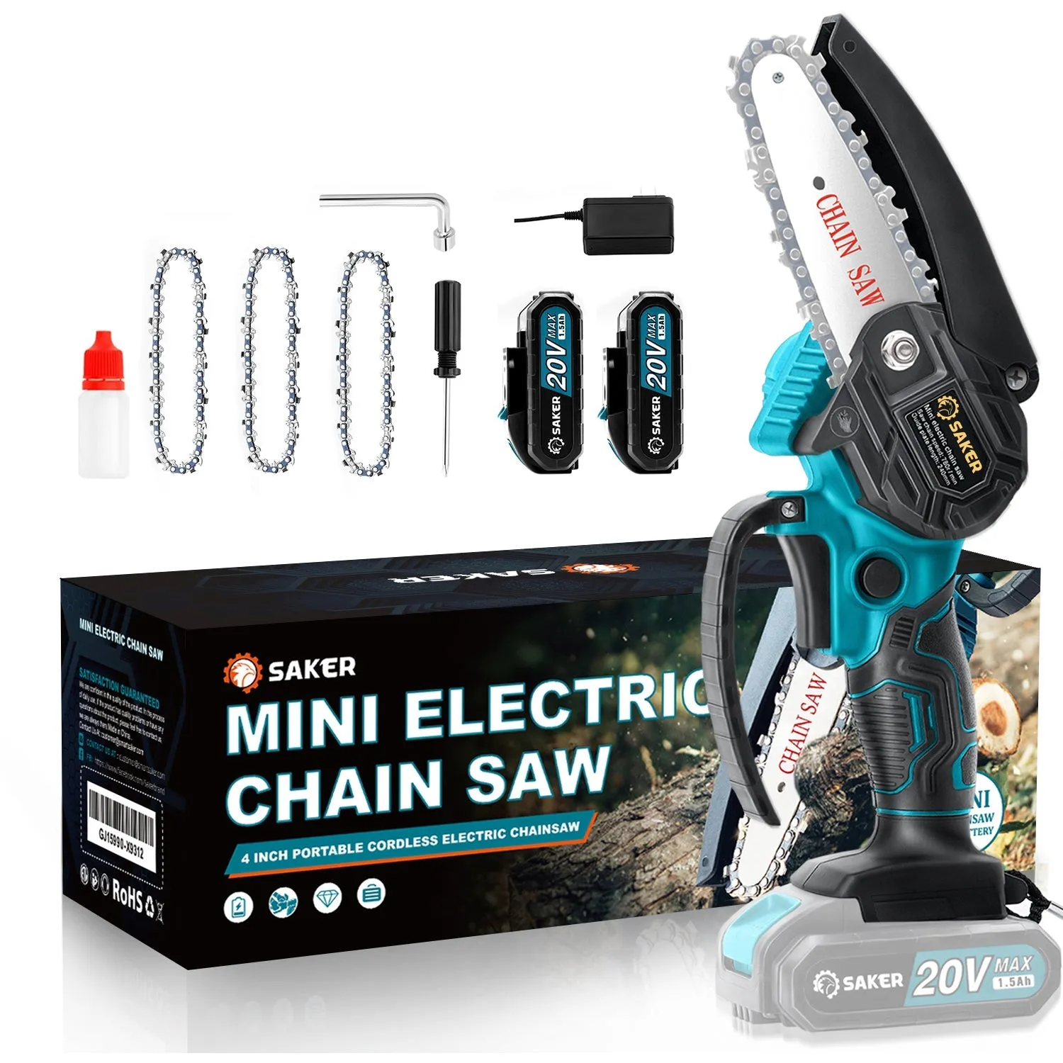 Saker Mini Chainsaw