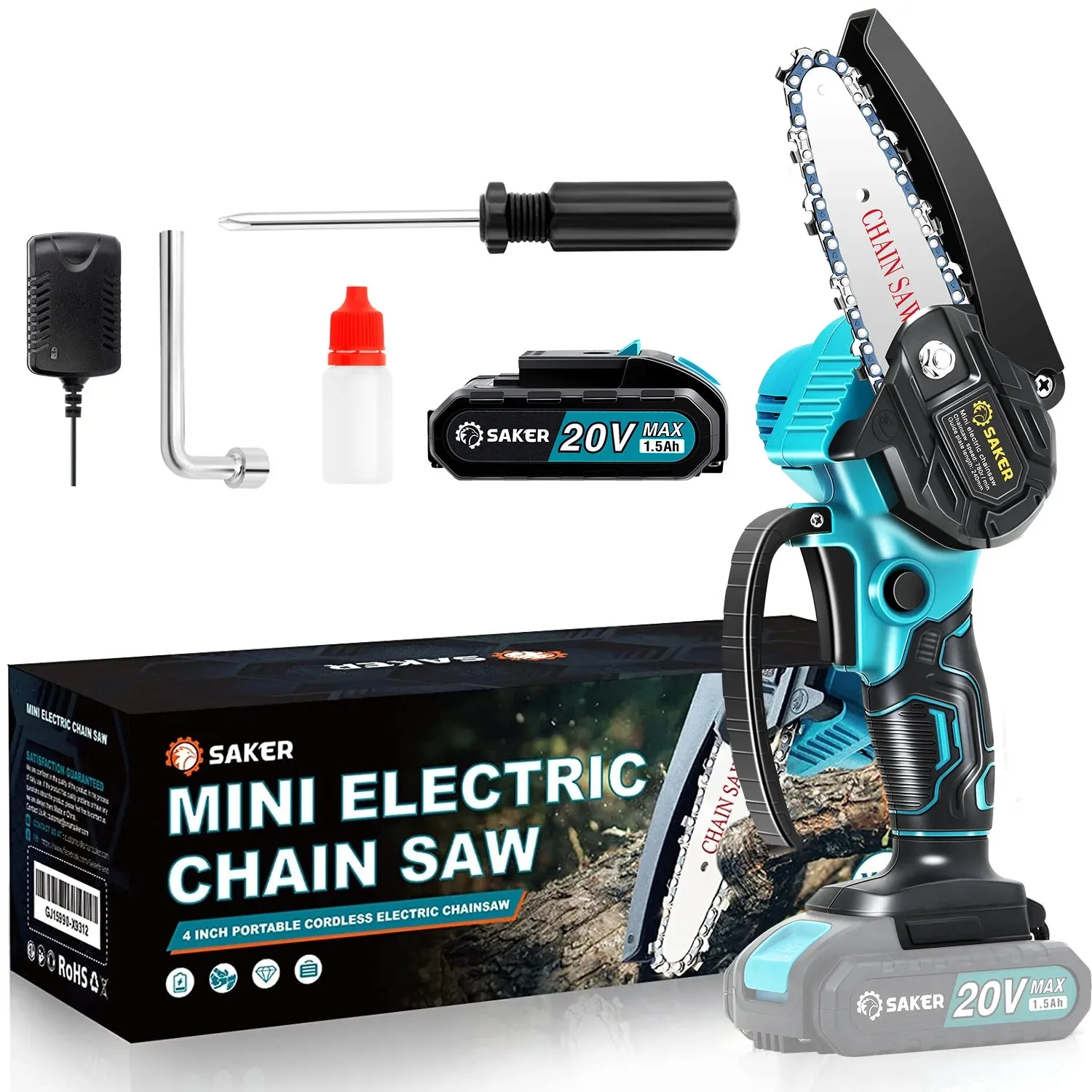 Saker Mini Chainsaw